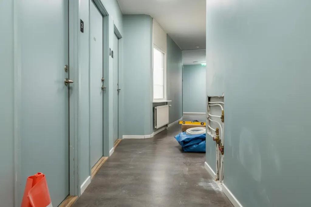 stamrenovering av tappvattenledningar i flerbostadshus i bj rkhagen
